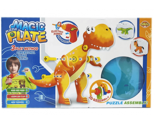 Конструктор-мозаика Duolegu toys Magic Plate puzzle  «В мире животных»  