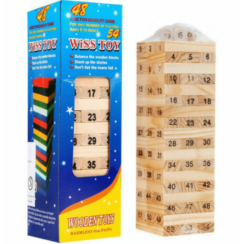 Настольная игра-балансир Wooden toys «Wiss toy» 