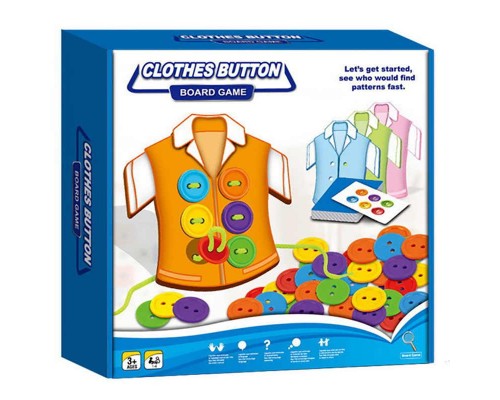 Настольная игра Clothes Button «Занимательные пуговки» 