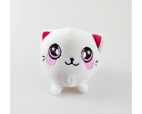 Мягкая игрушка-антистресс «Котенок белый» 