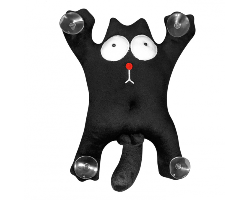 Мягкая игрушка «Кот Саймона в чёрном цвете» 
