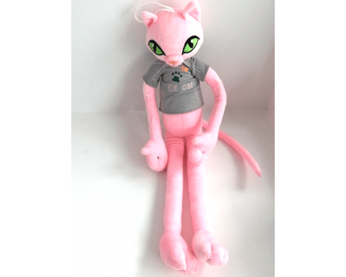 Мягкая игрушка «Elf-cat большой в розовом цвете» 