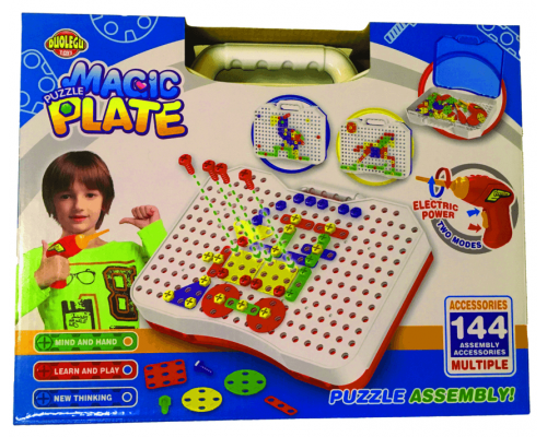 Конструктор Duolegu toys арт. 9021 «Волшебная головоломка»  144 дет.