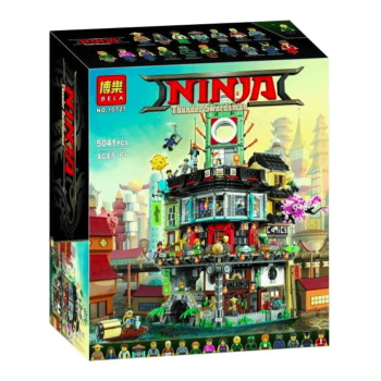 Конструктор Bela Ninja арт.10727 «Ниндзяго-сити» 4958 дет.