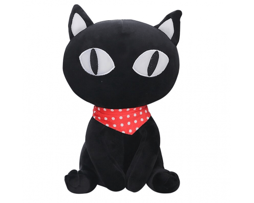 Мягкая игрушка «Магический чёрный кот на удачу» 