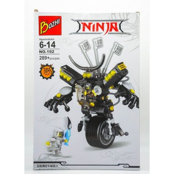 Конструктор Bozhi Ninja арт. 192 «Черный робот»  289 дет.