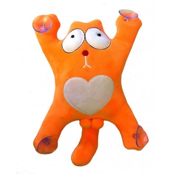 Мягкая игрушка «Кот Саймона в оранжевом цвете» 