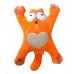 Мягкая игрушка «Кот Саймона в оранжевом цвете» 