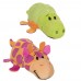 Мягкая игрушка-перевертыш  «Жираф + крокодил»