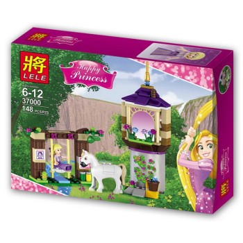 Конструктор Lele Happy Princess арт. 37000 «Башня Рапунцель» 148 дет.