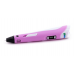 Ручка ЗD PEN-2 набор с пластиком и адаптером в розовом цвете