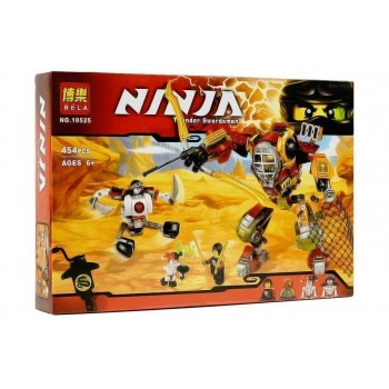 Конструктор Bela Ninja арт.10525 «Робот-спасатель» 454 дет.