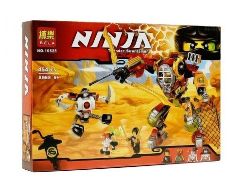 Конструктор Ninja арт.10525 «Робот-спасатель» 454 дет.