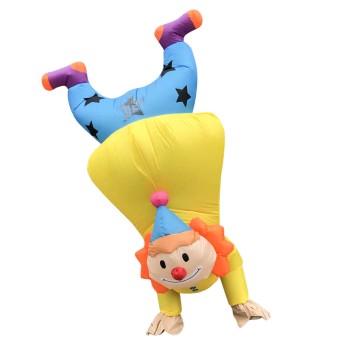  Надувной костюм клоуна Handstand