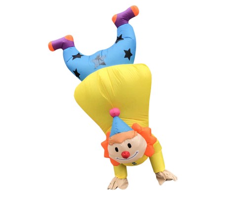  Надувной костюм клоуна Handstand