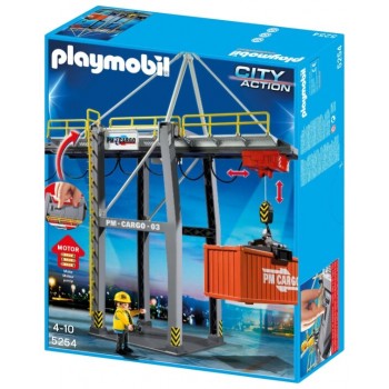 Конструктор Playmobil Погрузочный терминал арт. 5254, 56 дет.