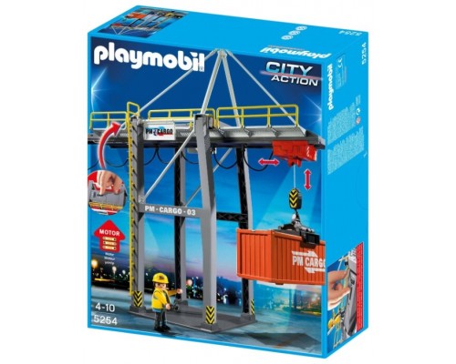 Конструктор Playmobil Погрузочный терминал арт. 5254, 56 дет.