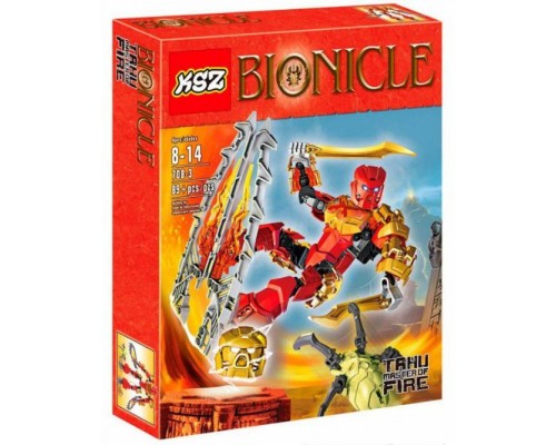 Конструктор KSZ Bionicle Таху Повелитель огня 89 дет.
