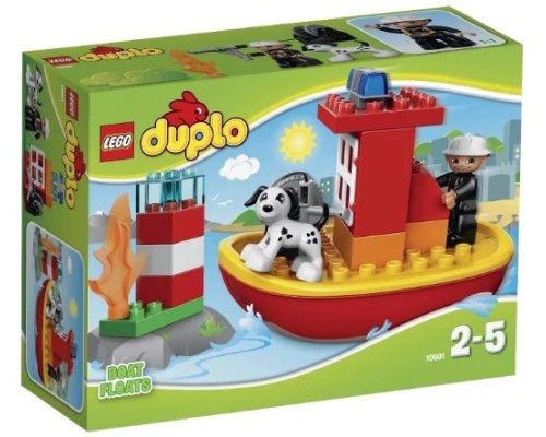 Конструктор LEGO Duplo Пожарный катер Арт. 10591, 19 дет.