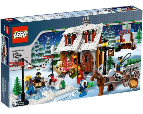 Конструктор Lego Exclusive Пекарня в зимней деревне 10216