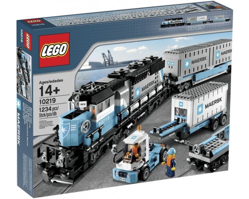 Конструктор Lego Exclusive Товарный поезд Майорск 10219