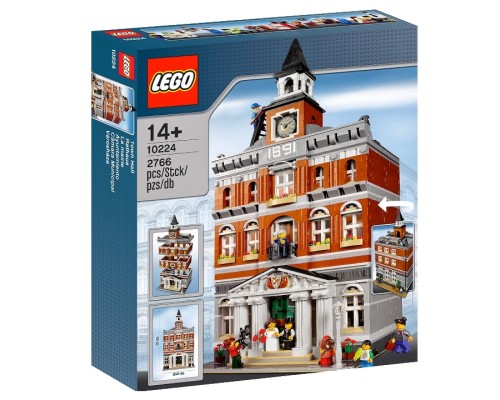 Конструктор Lego Creator Ратуша 10224