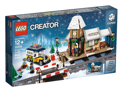 Конструктор Lego Creator Зимняя железнодорожная станция 10259