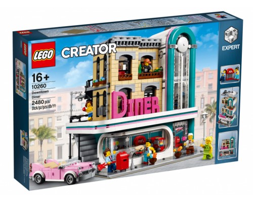 Конструктор Lego Creator 10260 Downtown Diner Ресторанчик в центре