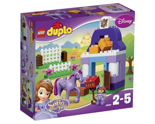 Конструктор LEGO DUPLO Sofia the First Софии Прекрасная: королевская конюшня 10594