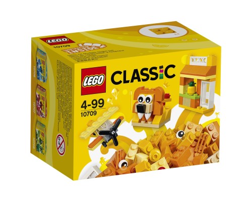 Конструктор LEGO Classic Оранжевый набор для творчества 10709