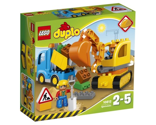 Конструктор LEGO Duplo Грузовик и гусеничный экскаватор 10812