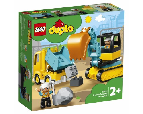 Конструктор LEGO DUPLO Грузовик и гусеничный экскаватор 10931