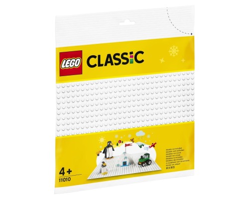 Конструктор LEGO Classic Пластина базовая Белая 11010
