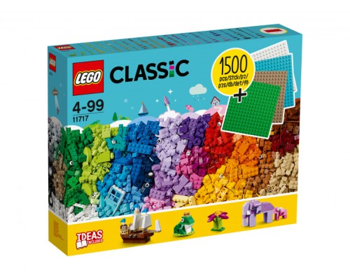 Конструктор Lego Classic 11717 Кубики, кубики, пластины!
