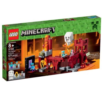 Конструктор Lego Minecraft Крепость Нижнего мира 21122