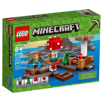 Конструктор Lego Minecraft Грибной остров 21129