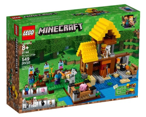 Конструктор Lego Exclusive Minecraft Фермерский коттедж 21144