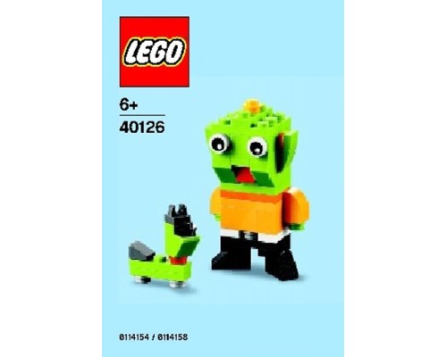 Конструктор Lego Alien Инопланетянин 40126