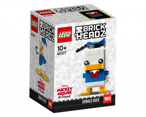 Конструктор Lego BrickHeadz Дональд Дак Арт. 40377, 90 дет.