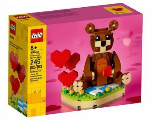 Конструктор LEGO 40462 Бурый мишка на день Св. Валентина