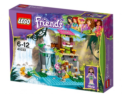 Конструктор Lego Friends 41033 Джунгли: Спасение тигрёнка у водопада