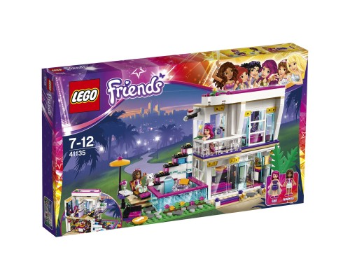 Конструктор LEGO Friends Поп-звезда: дом Ливи 41135