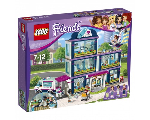 Конструктор LEGO Friends Клиника Хартлейк-Сити 41318