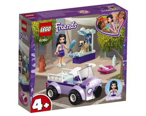 Конструктор LEGO Friends Передвижная ветклиника Эммы 41360