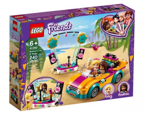 Конструктор Lego Friends 41390 Сцена Андреа и автомобиль