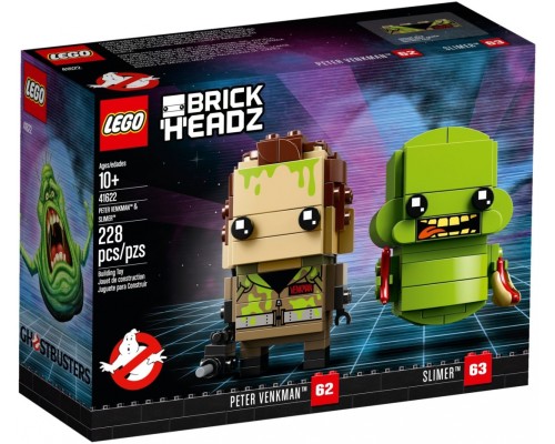Конструктор Lego BrickHeadz Питер Венкман и Лизун 41622
