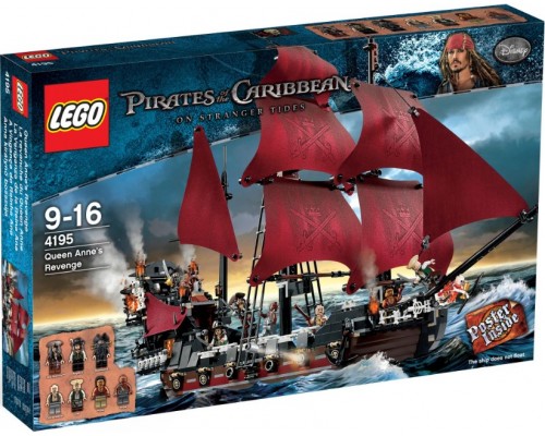 Конструктор Lego Пираты Карибского моря Месть королевы Анны 4195