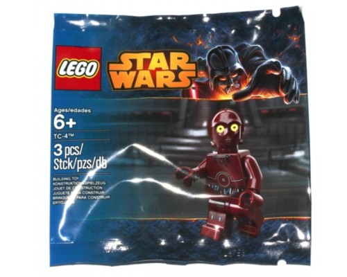 Минифигурка Lego Star Wars Протокольный Дроид TC-4 5002122