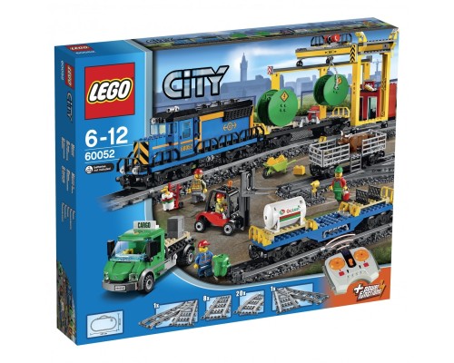 Конструктор LEGO City Trains Грузовой поезд 60052