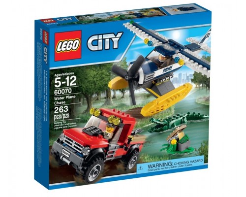 Lego City 60070 Погоня на полицейском гидроплане